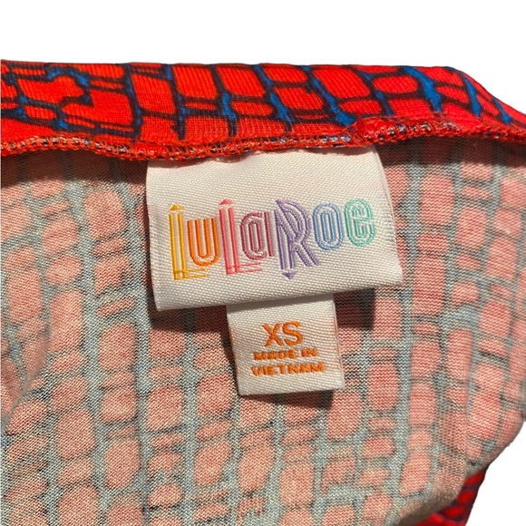 ❤️2 for $19 | LuLaRoe Azure Skirt, XS, NWT - Picture 3 of 7